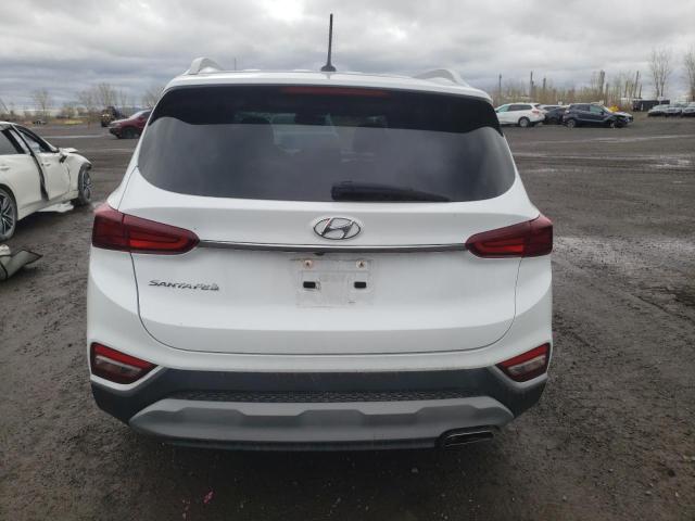 5NMS23AD8KH091835 - 2019 HYUNDAI SANTA FE SE WHITE photo 6