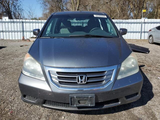 5FNRL3H59AB503464 - 2010 HONDA ODYSSEY EX GRAY photo 5