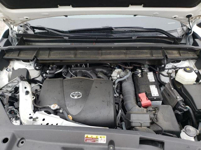 5TDJZRAH4MS054312 - 2021 TOYOTA HIGHLANDER XSE WHITE photo 12