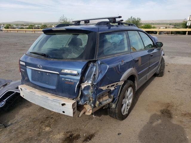 4S4BP61C587315598 - 2008 SUBARU OUTBACK 2.5I BLUE photo 3