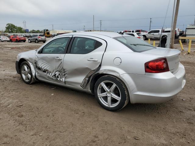 1C3CDZAB4CN237866 - 2012 DODGE AVENGER SE SILVER photo 2