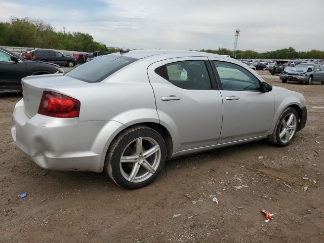 1C3CDZAB4CN237866 - 2012 DODGE AVENGER SE SILVER photo 3