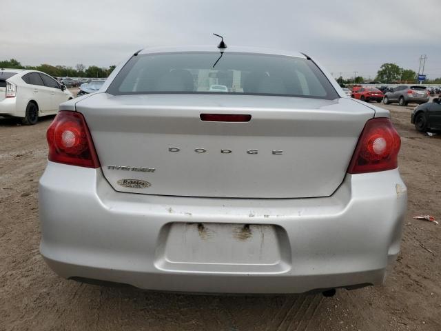 1C3CDZAB4CN237866 - 2012 DODGE AVENGER SE SILVER photo 6