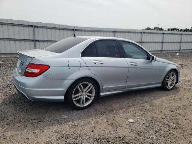 WDDGF4HB6ER312262 - 2014 MERCEDES-BENZ C 250 BLUE photo 3