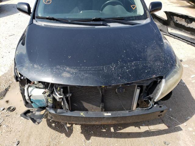 1NXBU4EE7AZ249944 - 2010 TOYOTA COROLLA BASE BLACK photo 7