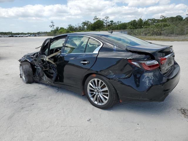 JN1EV7AR6JM434336 - 2018 INFINITI Q50 LUXE BLACK photo 2