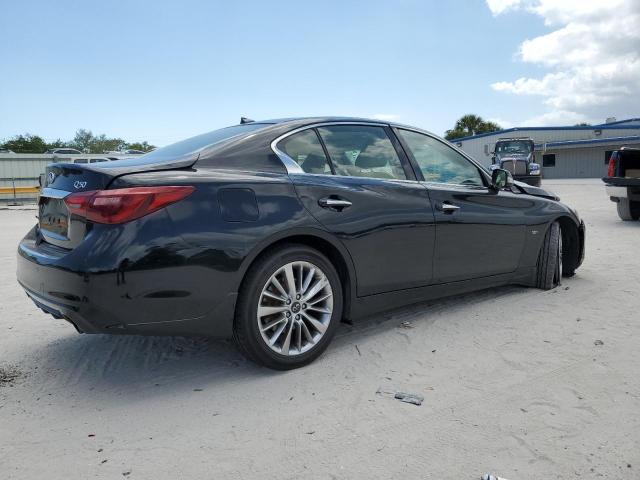 JN1EV7AR6JM434336 - 2018 INFINITI Q50 LUXE BLACK photo 3