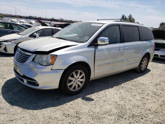 2A4RR8DG9BR784359 - 2011 CHRYSLER TOWN & COU TOURING L SILVER photo 1