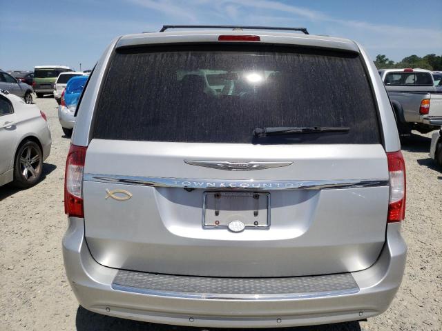 2A4RR8DG9BR784359 - 2011 CHRYSLER TOWN & COU TOURING L SILVER photo 6