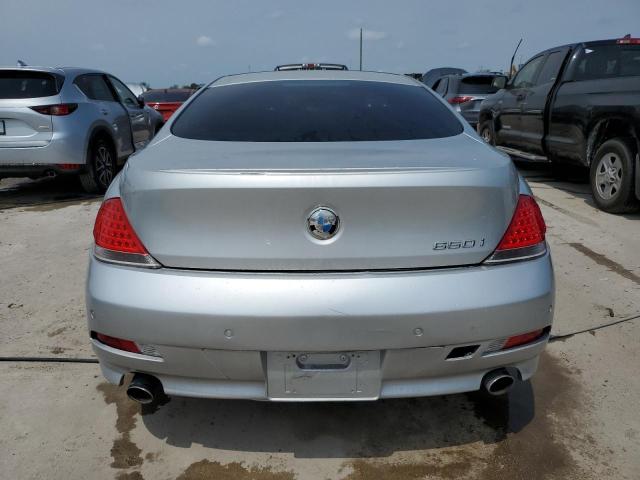 WBAEH13446CR51292 - 2006 BMW 650 I SILVER photo 6