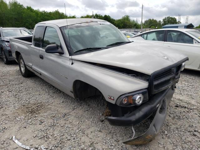 1B7GL23X3VS265680 - 1997 DODGE DAKOTA SILVER photo 4