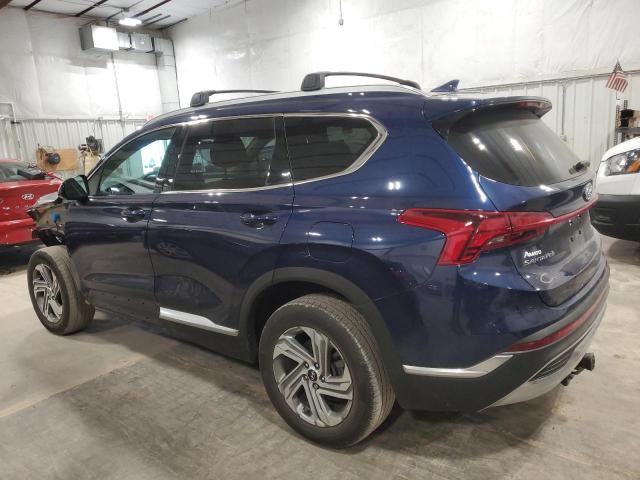 5NMS2DAJ6NH379885 - 2022 HYUNDAI SANTA FE SEL BLUE photo 2