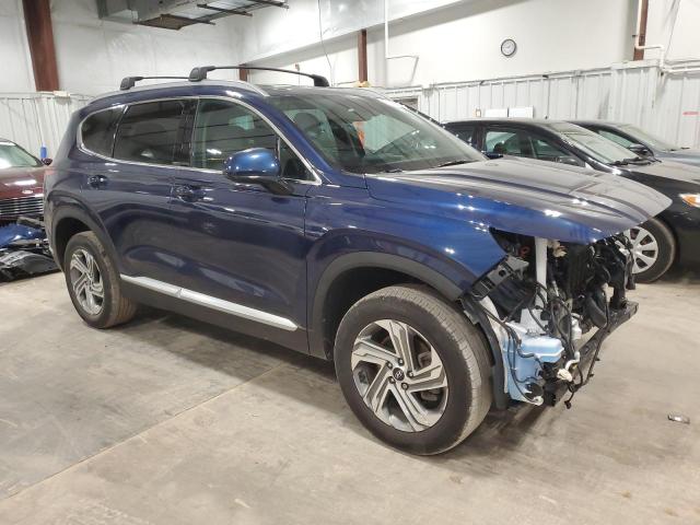 5NMS2DAJ6NH379885 - 2022 HYUNDAI SANTA FE SEL BLUE photo 4