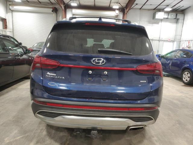 5NMS2DAJ6NH379885 - 2022 HYUNDAI SANTA FE SEL BLUE photo 6