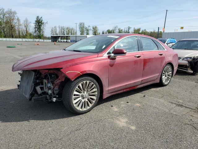 3LN6L2JK2GR627852 - 2016 LINCOLN MKZ RED photo 1