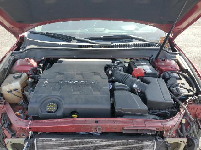 3LN6L2JK2GR627852 - 2016 LINCOLN MKZ RED photo 11