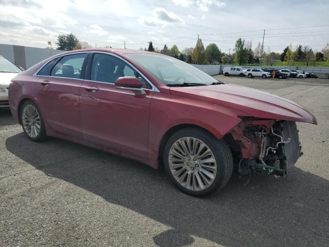 3LN6L2JK2GR627852 - 2016 LINCOLN MKZ RED photo 4