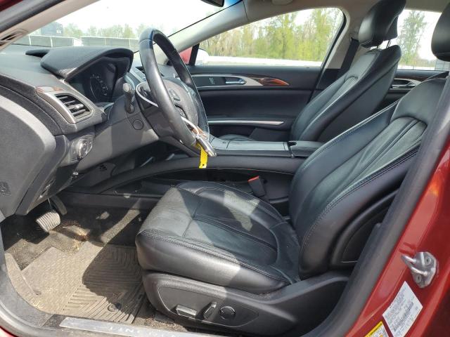 3LN6L2JK2GR627852 - 2016 LINCOLN MKZ RED photo 7