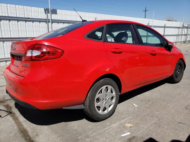 3FADP4BJ6DM200402 - 2013 FORD FIESTA SE RED photo 3