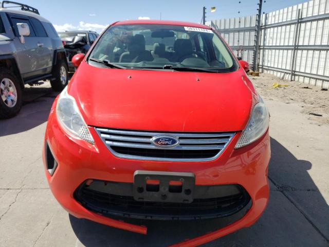 3FADP4BJ6DM200402 - 2013 FORD FIESTA SE RED photo 5