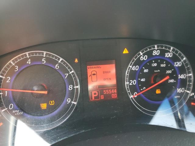 JN1AJ0HP6AM700749 - 2010 INFINITI EX35 BASE Արծաթագույն լուսանկար 9