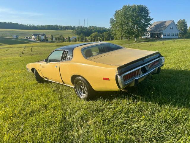 WP29G3A166201 - 1973 DODGE CHARGER YELLOW photo 3