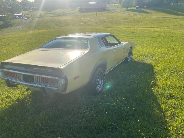 WP29G3A166201 - 1973 DODGE CHARGER YELLOW photo 4
