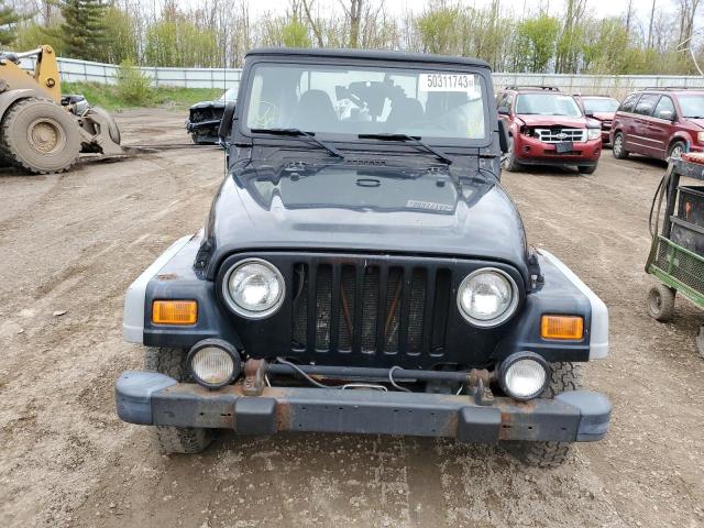 1J4FA49S11P358150 - 2001 JEEP WRANGLER / SPORT BLACK photo 5