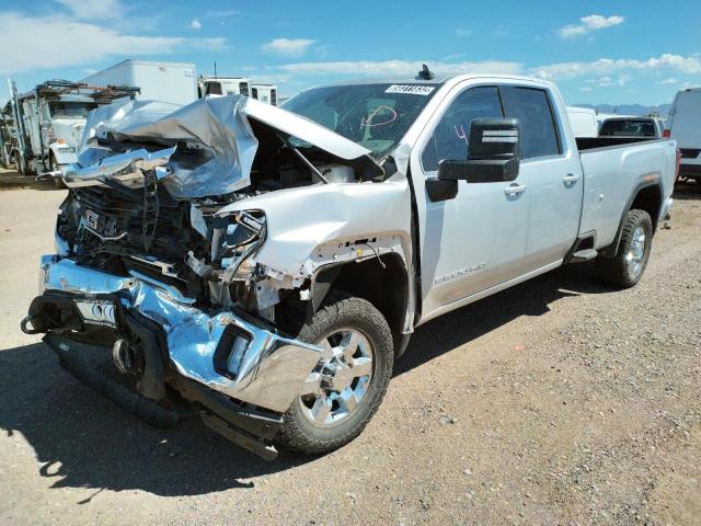 1GT59TEY4MF315723 - 2021 GMC SIERRA K3500 SLE SILVER photo 2