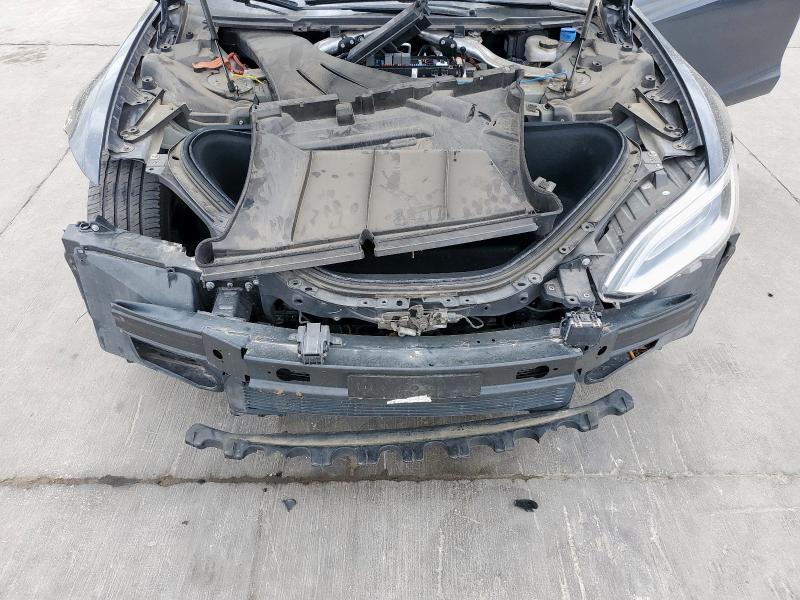 5YJSA1E27HF185098 - 2017 TESLA MODEL S GRAY photo 11