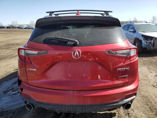 5J8TC2H61KL801404 - 2019 ACURA RDX A-SPEC RED photo 6