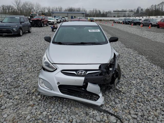 KMHCU4AEXEU597169 - 2014 HYUNDAI ACCENT GLS SILVER photo 5