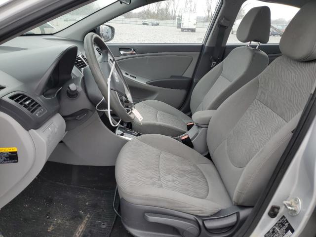 KMHCU4AEXEU597169 - 2014 HYUNDAI ACCENT GLS SILVER photo 7