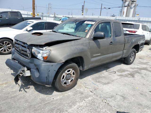 5TETX4CN3AZ723365 - 2010 TOYOTA TACOMA ACCESS CAB ნაცრისფერი ფოტო 1