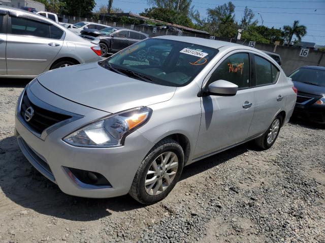 3N1CN7AP0JL850317 - 2018 NISSAN VERSA S SILVER photo 1