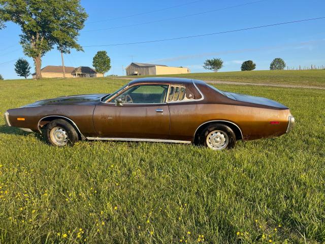 WP29G3A157763 - 1973 DODGE CHARGER BROWN photo 9