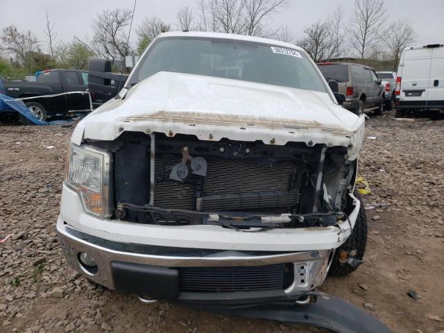 1FTFW1ET9DFD58069 - 2013 FORD F150 SUPERCREW WHITE photo 5