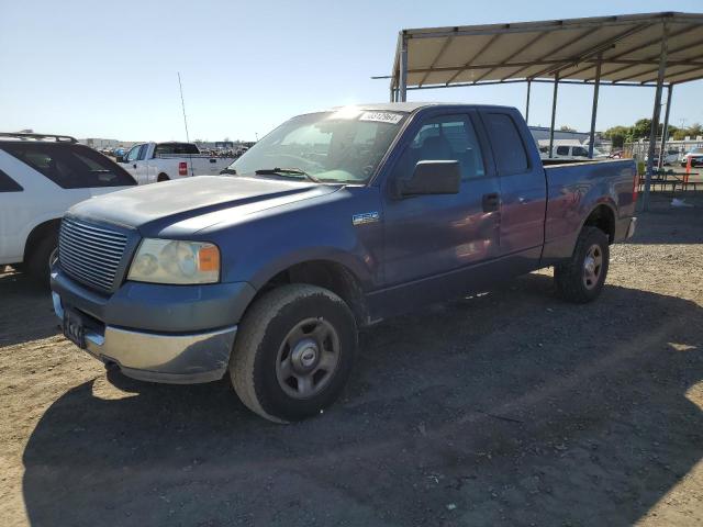 1FTPX14585NA51942 - 2005 FORD F150 BLUE photo 1