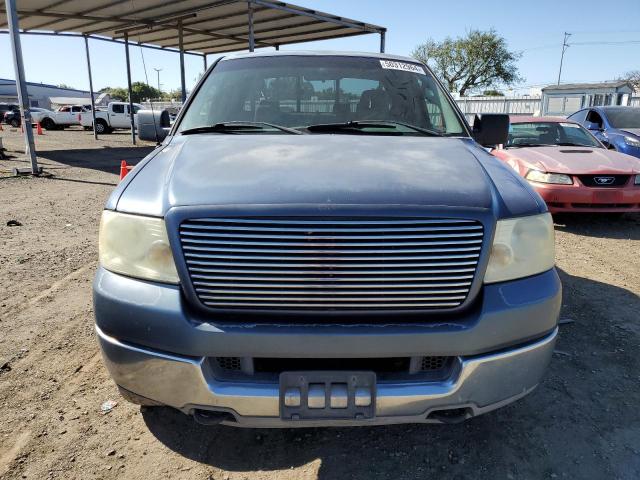 1FTPX14585NA51942 - 2005 FORD F150 BLUE photo 5