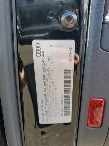 WAUC4CF56JA059584 - 2018 AUDI S5 PRESTIGE 黑色 照片 12