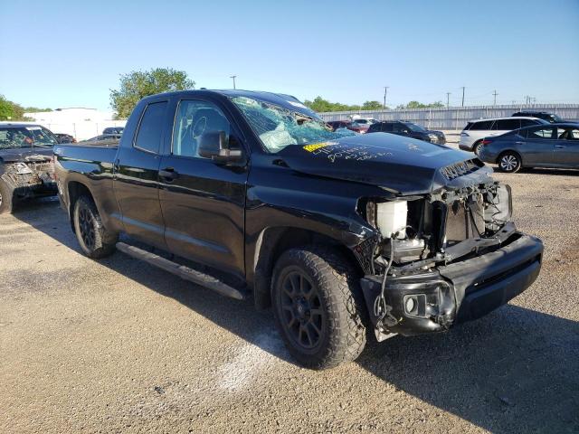 5TFRY5F13MX280829 - 2021 TOYOTA TUNDRA DOUBLE CAB SR/SR5 BLACK photo 4