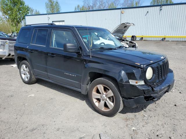 1C4NJPFA0DD276432 - 2013 JEEP PATRIOT LATITUDE BLACK photo 4