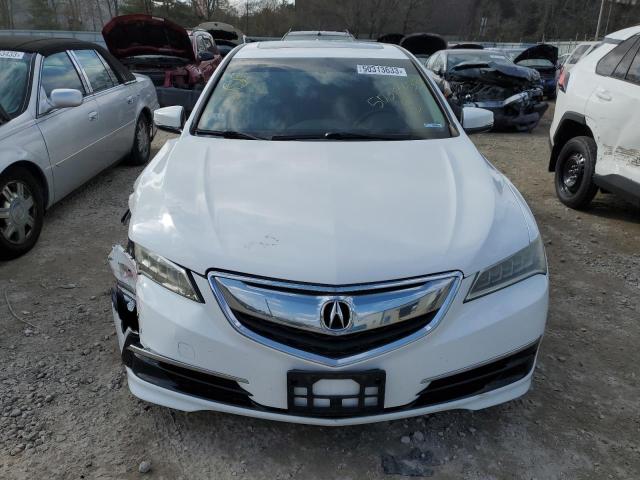 19UUB2F34GA007645 - 2016 ACURA TLX WHITE photo 5