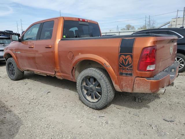 1D7RV1GT9AS167385 - 2010 DODGE RAM 1500 ORANGE photo 2