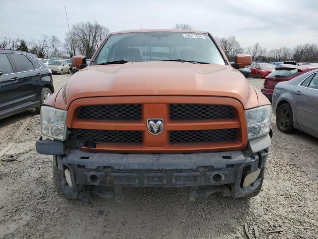 1D7RV1GT9AS167385 - 2010 DODGE RAM 1500 ORANGE photo 5