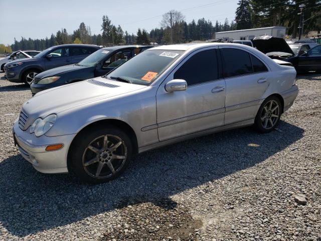 WDBRF81J35F682774 - 2005 MERCEDES-BENZ C 240 4MATIC SILVER photo 1