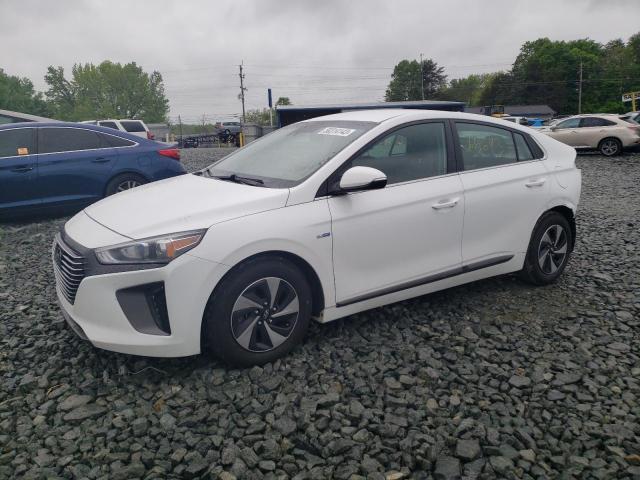 KMHC75LC4KU119737 - 2019 HYUNDAI IONIQ SEL WHITE photo 1