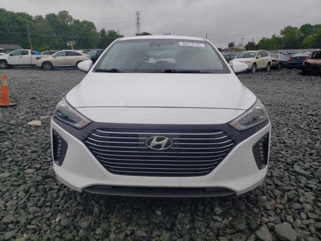 KMHC75LC4KU119737 - 2019 HYUNDAI IONIQ SEL WHITE photo 5