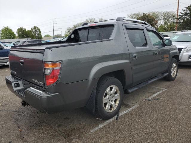 2HJYK16598H525082 - 2008 HONDA RIDGELINE RTL GRAY photo 3