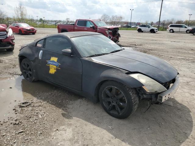 JN1AZ34D65M605488 - 2005 NISSAN 350Z COUPE BLACK photo 4